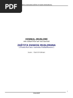 hisnul muslim zastita svakog muslimana